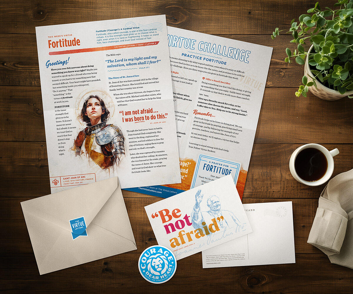 The Virtue Letters – Sample Letter